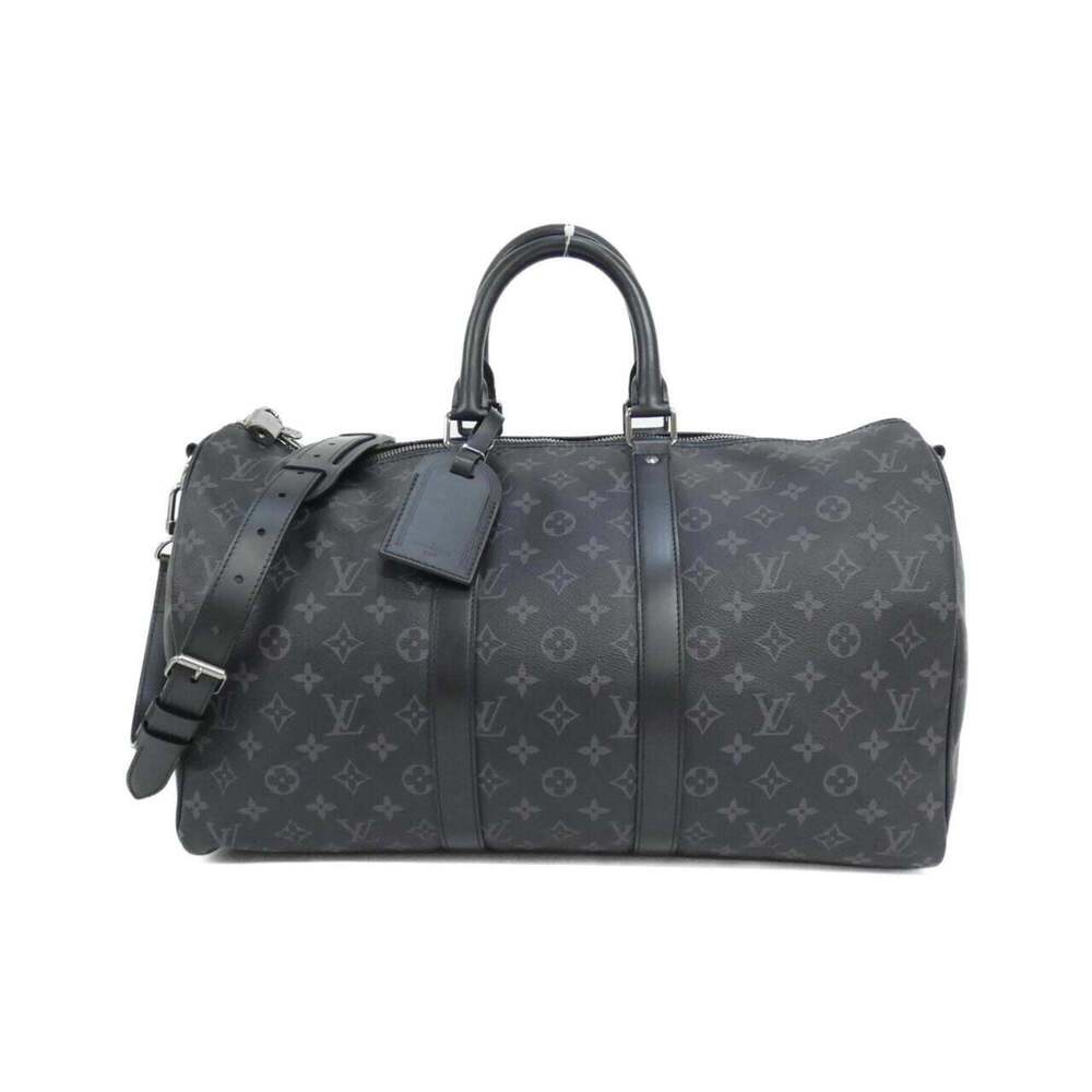 Louis Vuitton Monogram Eclipse Keepall Bandoulier… - image 1